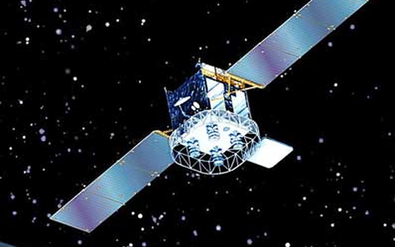 Satellite ground station or constellation operations floor.